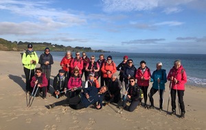 Retour sur le stage marche nordique à Belle-Île-en-Mer