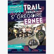Trail Urbain de la Saint Grégoire à Ernée organisé par le CANOM le dimanche 3 septembre 2023