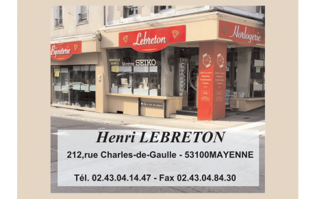 BIJOUTERIE HENRI LEBRETON