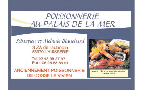 AU PALAIS DE LA MER - L'HUISSERIE